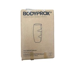 BODYPROX Calf Support Braces Optimal‎ Calf Support Black Adjustable